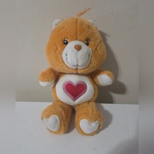 2002 Care Bears 14” Tenderheart Bear, Carlton Cards 20th Anniversary Care Bear